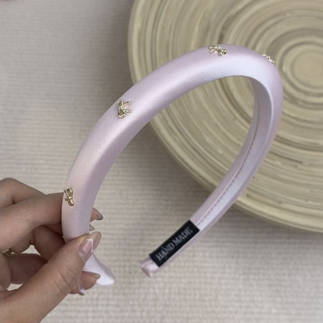 Clip Band / Hair Bow Studded