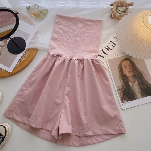 Romper Strapless Plain