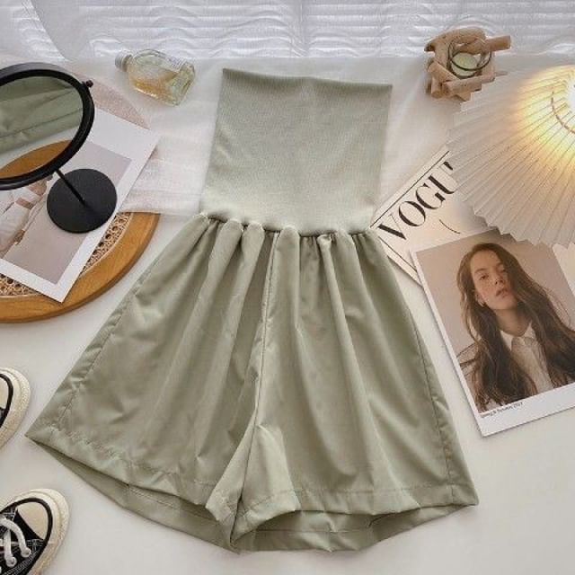 Romper Strapless Plain