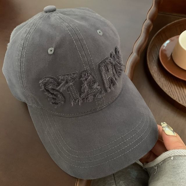 Applique Baseball Cap Lettering