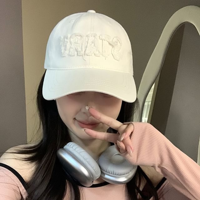 Applique Baseball Cap Lettering