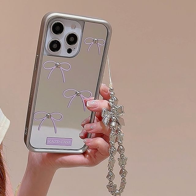 Case Mirrored Phone Bow