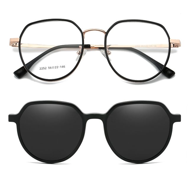 Designs) Sunglasses / (Various Clip 2 1 in Magnetic On Eyeglasses
