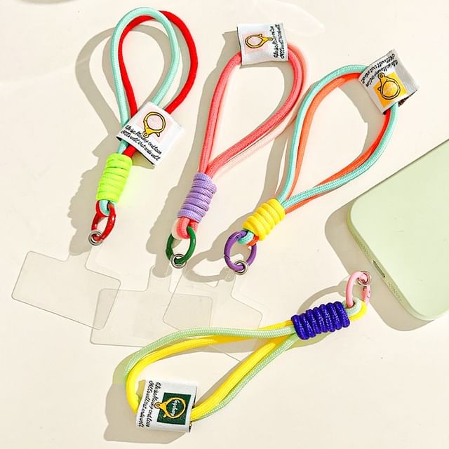 Two-Tone Phone Strap Applique