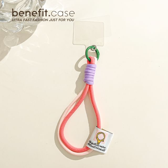 Two-Tone Phone Strap Applique