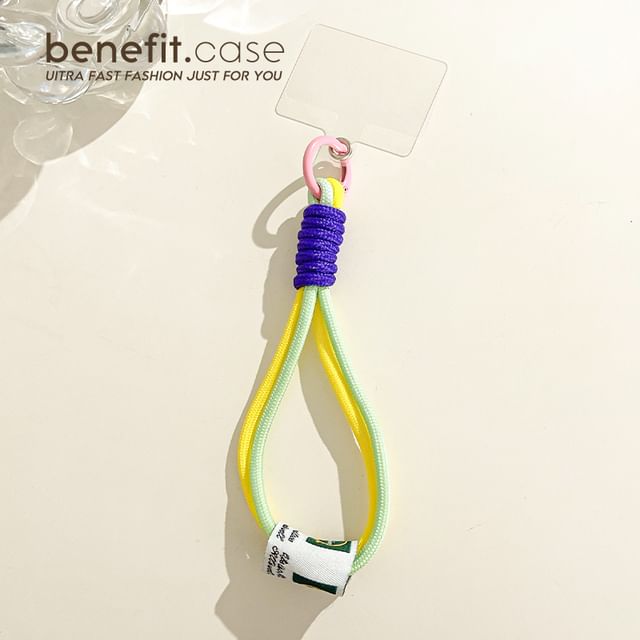 Two-Tone Phone Strap Applique