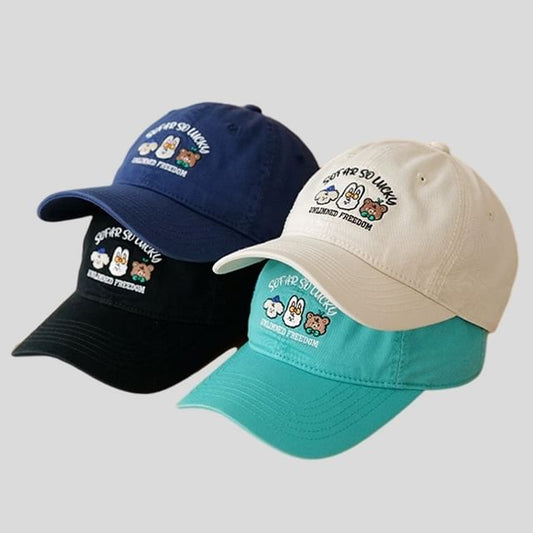 Cap Embroidered Cartoon Baseball