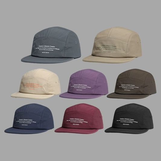 Baseball Cap Lettering Print