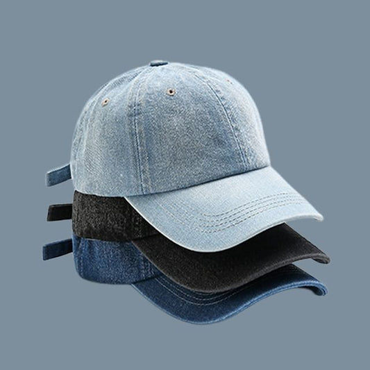 Denim Washed Baseball Cap