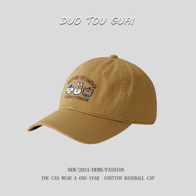 Cap Embroidered Cartoon Baseball