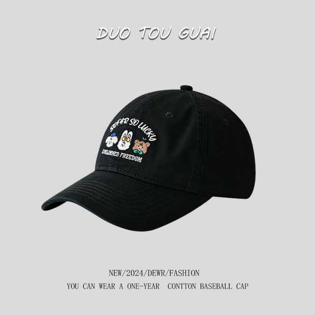 Cap Embroidered Cartoon Baseball