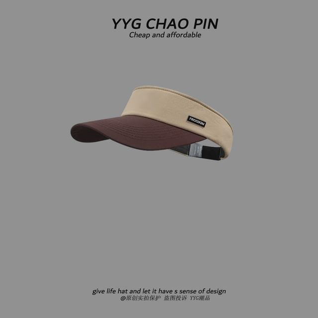 Tone Two Applique Visor Sun