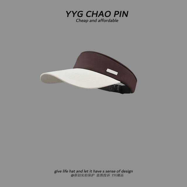 Tone Two Applique Visor Sun