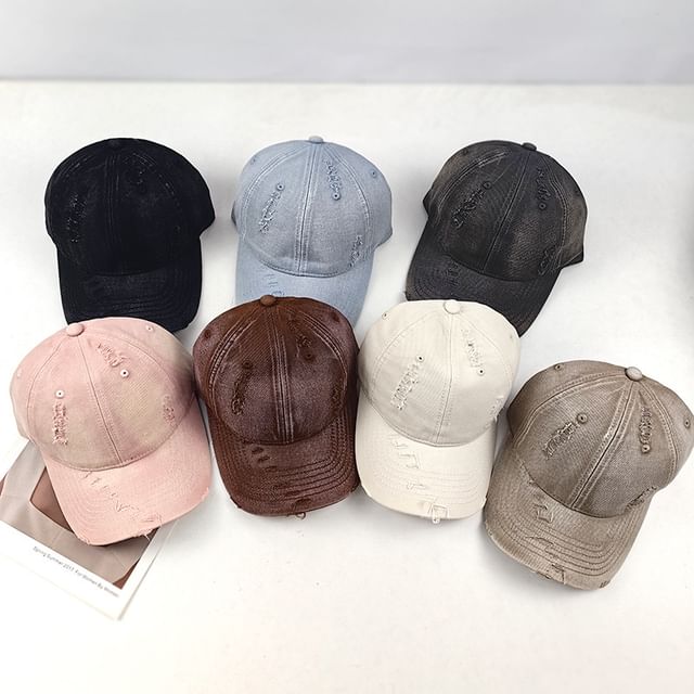 Baseball Cap Distressed