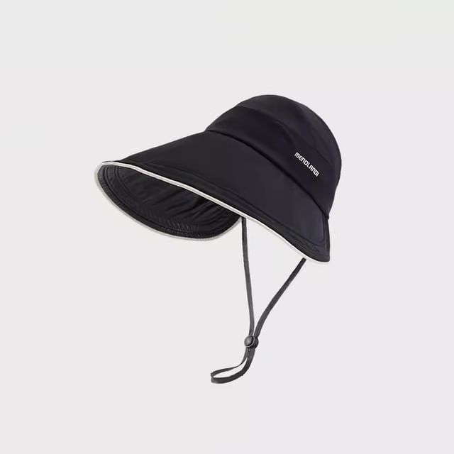 Top Sun Open Embroidered Lettering Hat