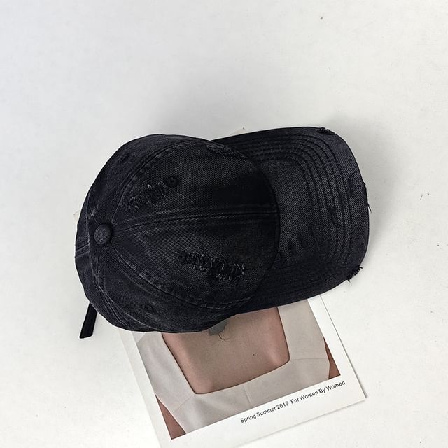 Baseball Cap Distressed