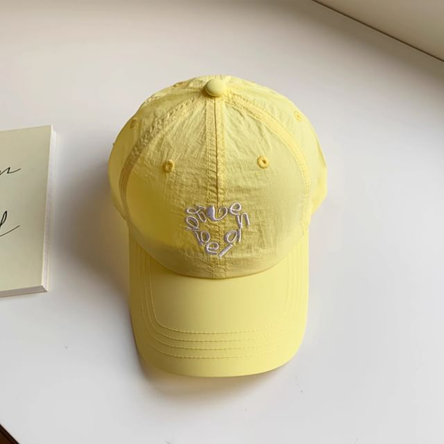 Cap Dry Baseball Embroidered Quick