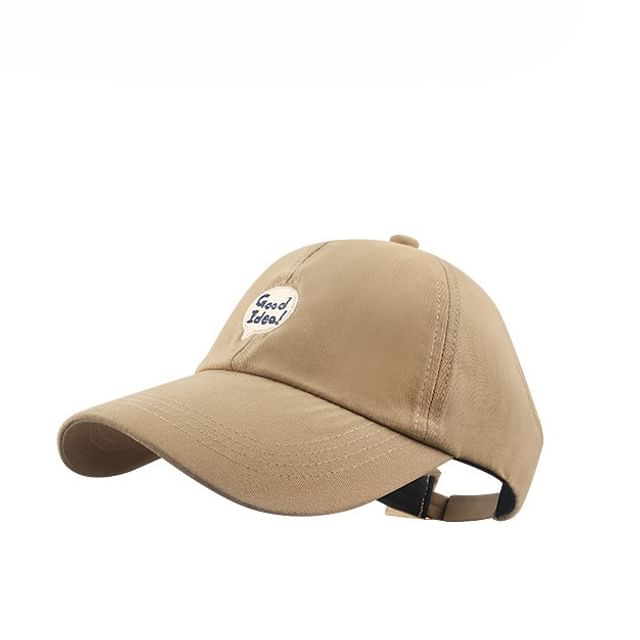 Cap Embroidered Open Baseball Top Lettering