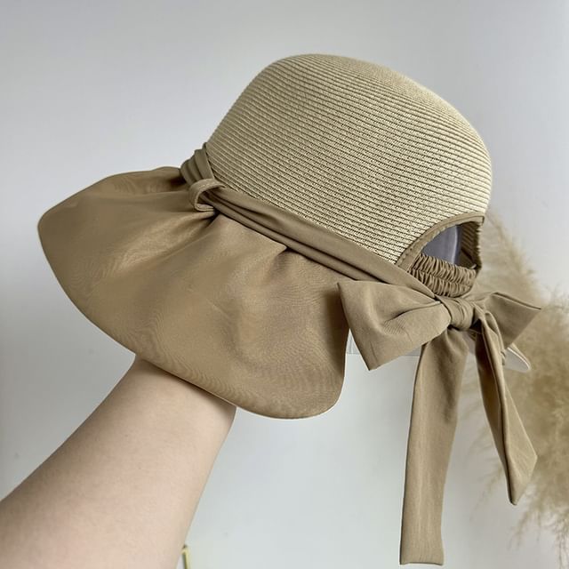 Sun Bow Hat Straw