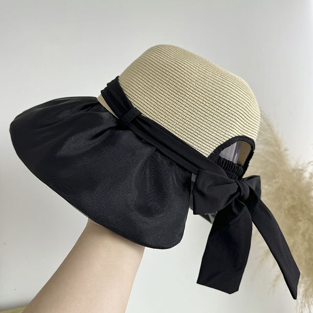 Sun Bow Hat Straw