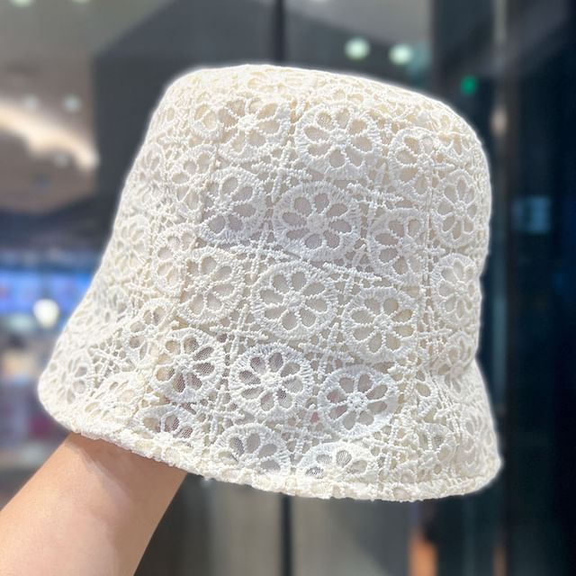 Plain Bucket Hat Lace