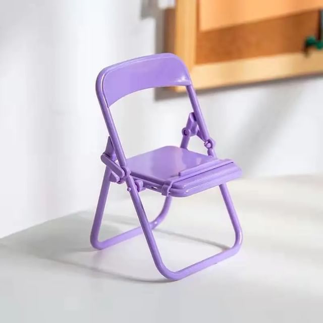 Chair Plastic Stand Phone Desktop