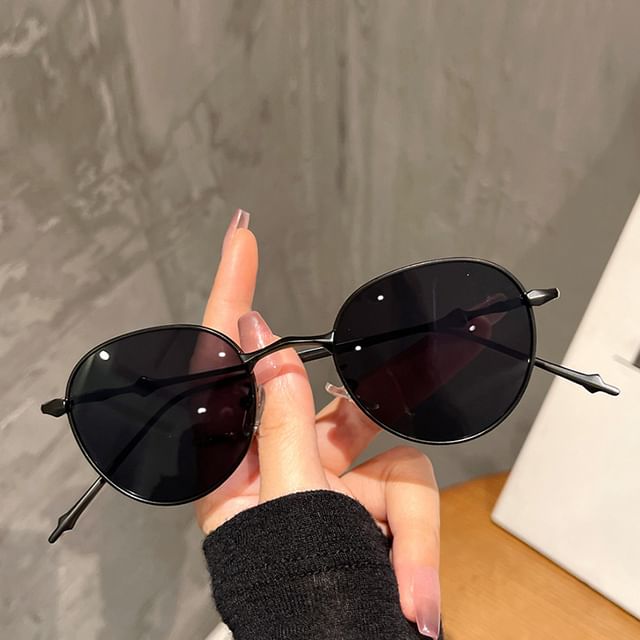 Metal Sunglasses Frame Round
