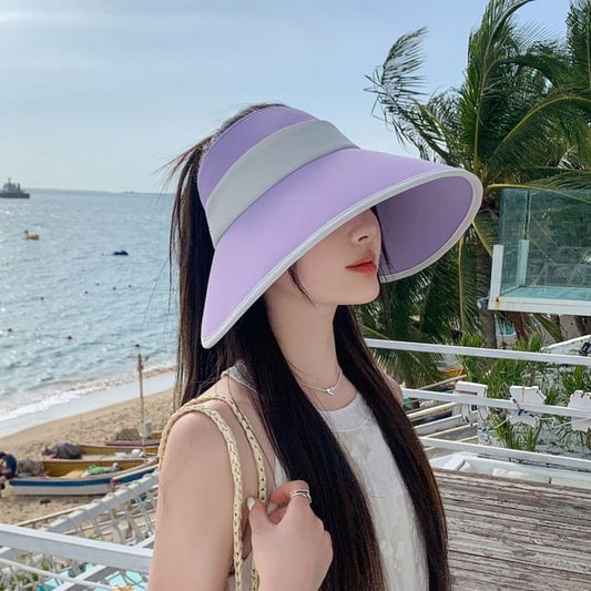 Sun Wide Two Visor Tone Brim