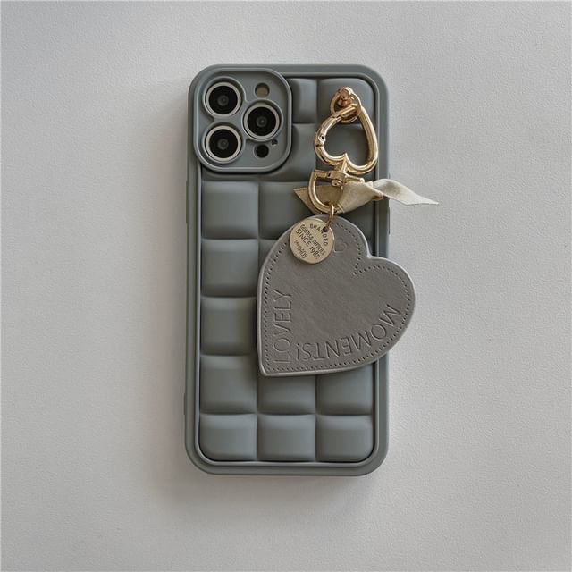 Phone Heart Charm Case