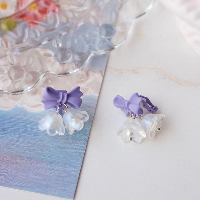 Alloy Floral Earring (Various Dangle Designs)