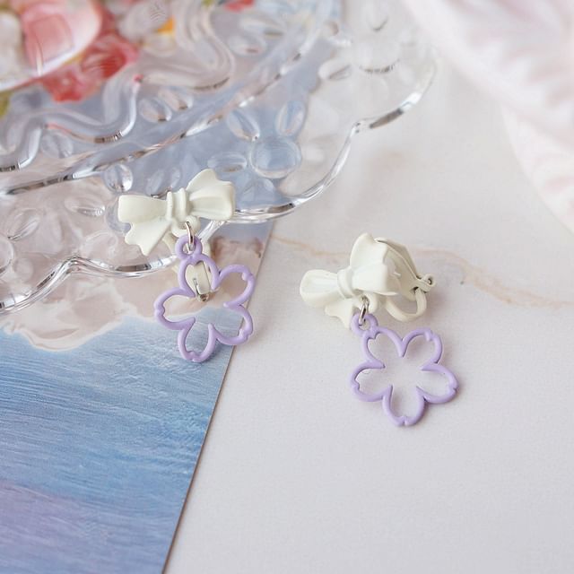 Alloy Floral Earring (Various Dangle Designs)