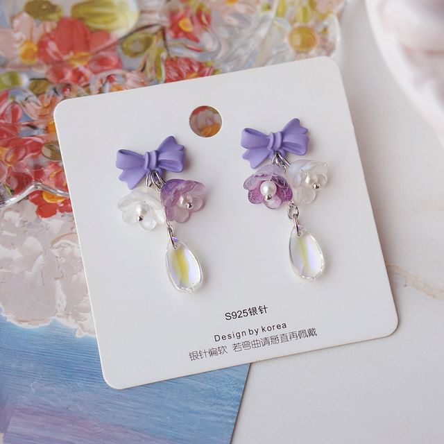 Alloy Floral Earring (Various Dangle Designs)