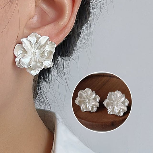 Resin Floral Earring Stud