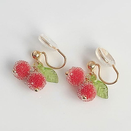 Fruit Ear Resin Cuff Alloy