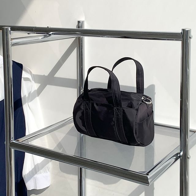 Crossbody Handle Bag Nylon Plain Top