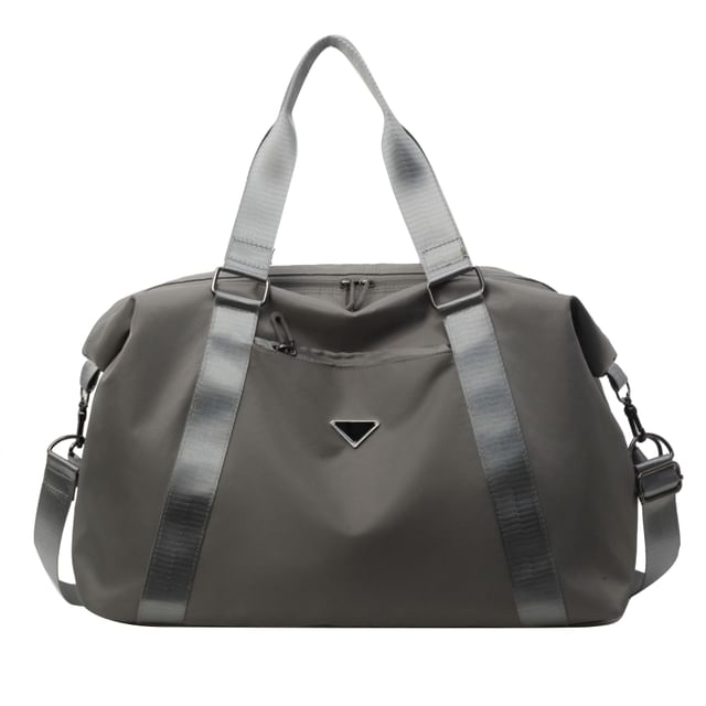 Bag Plain Travel Duffel Zip