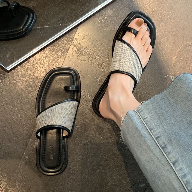 Loop Slide Sandals Toe