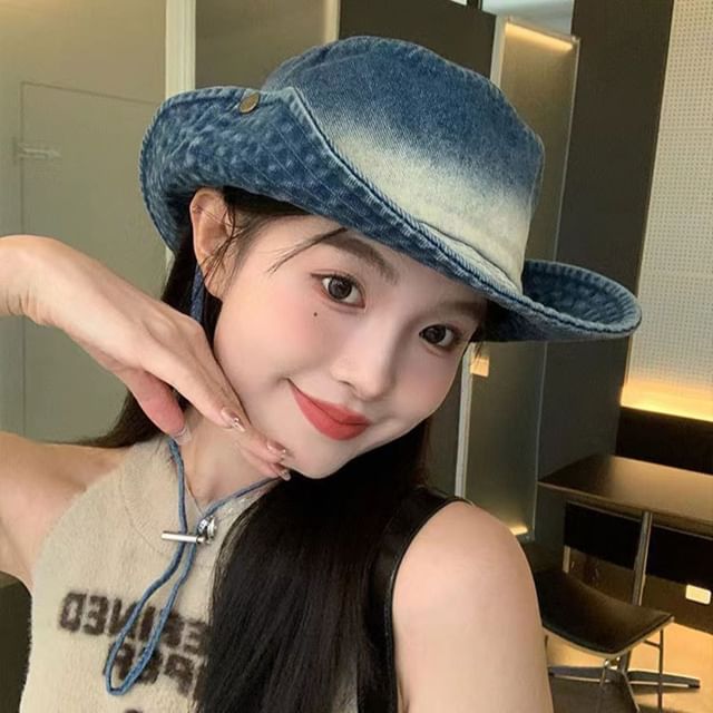 Western Denim Hat Cowboy