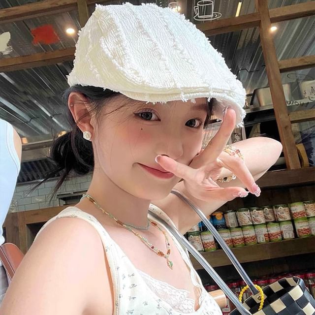 Newsboy Textured Cap