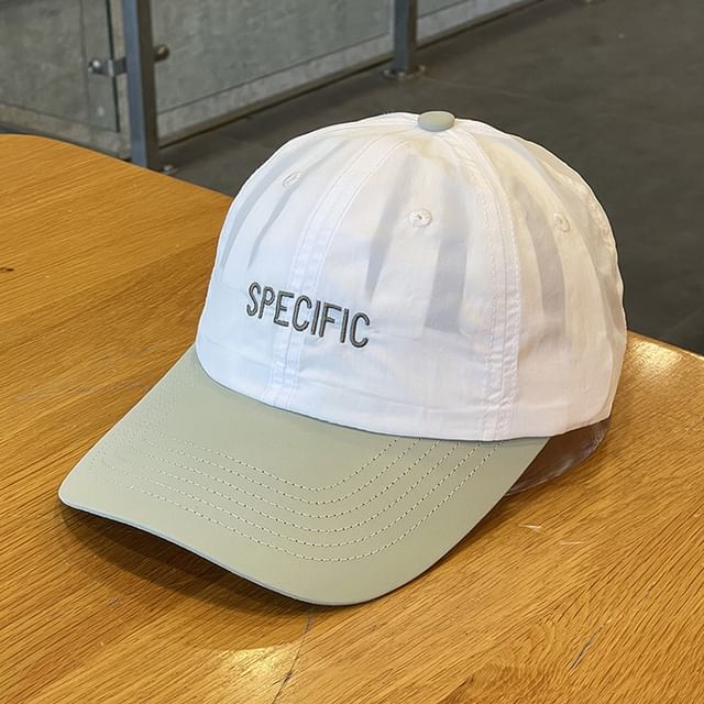 Lettering Baseball Cap