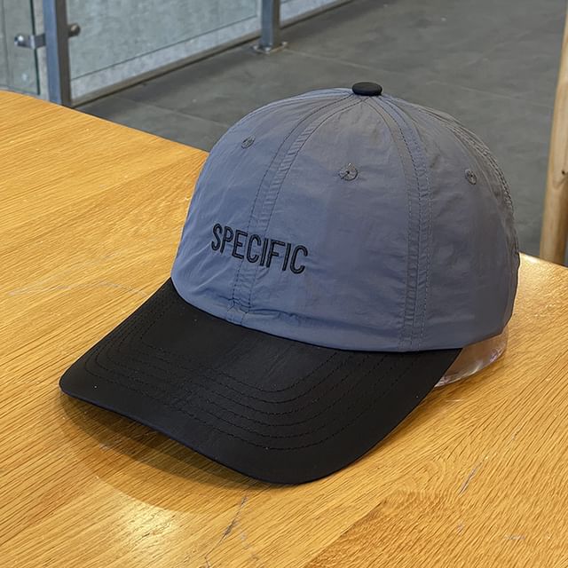 Lettering Baseball Cap