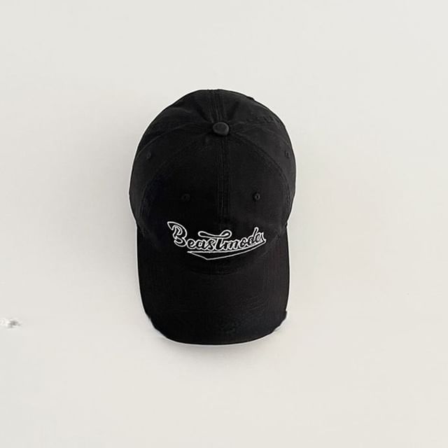 Baseball Lettering Embroidered Cap