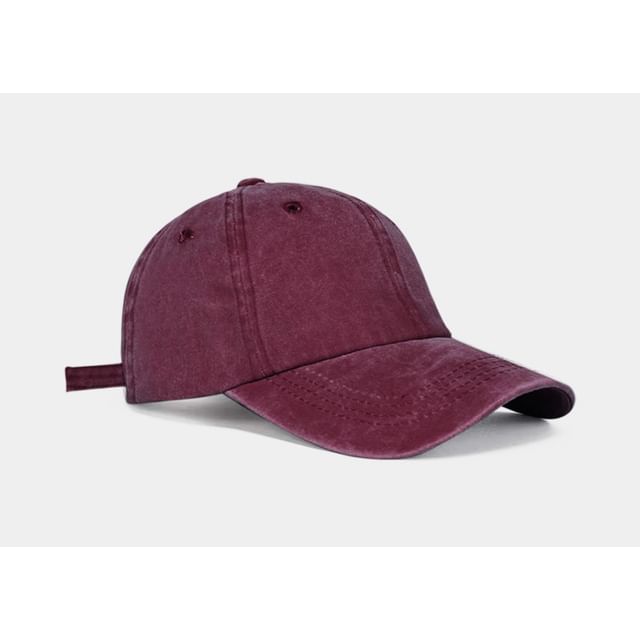 Cap Denim Baseball Washed