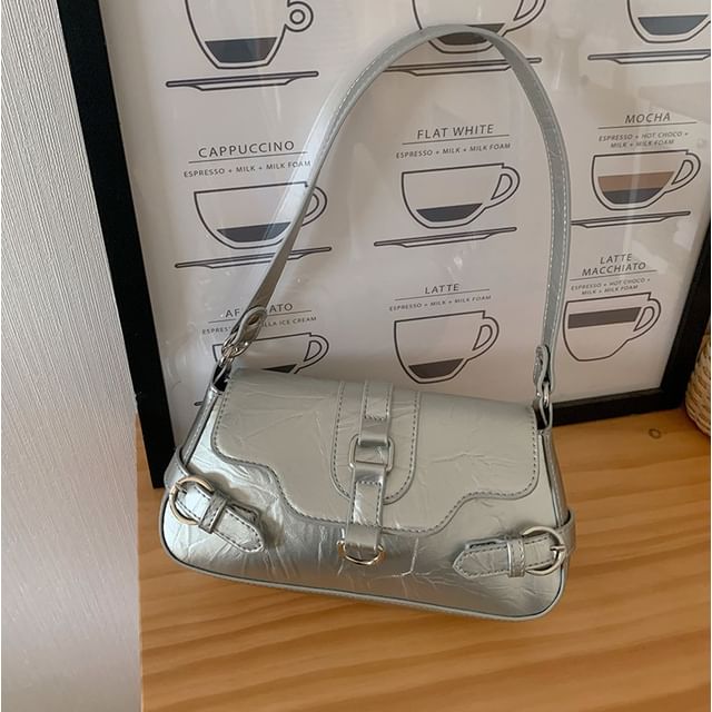 Flap Bag Shoulder Buckled