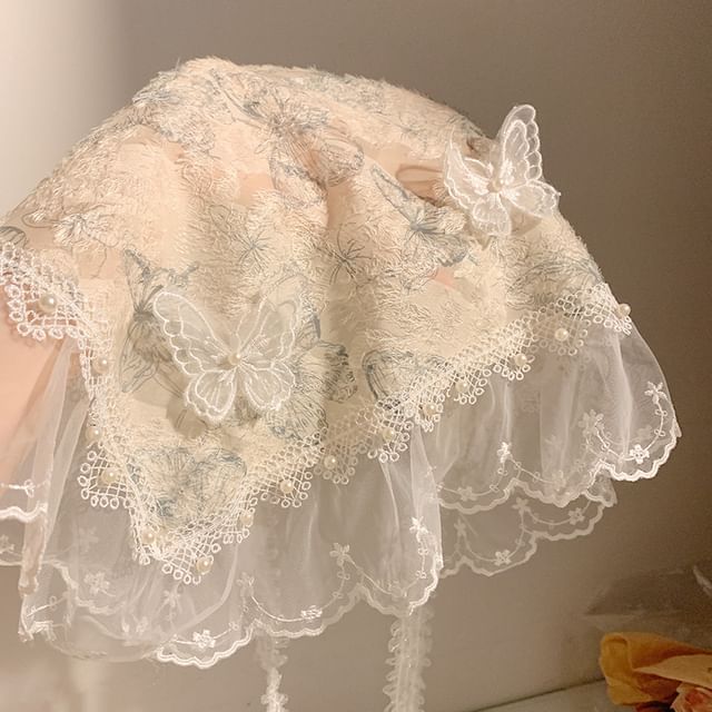 Bandana Designs) Lace (Various Butterfly Trim