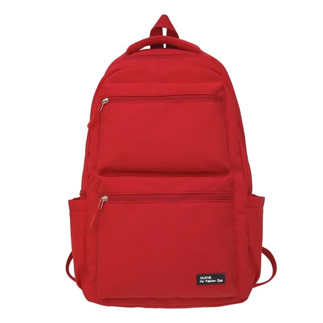 Multi-Pocket Backpack Applique