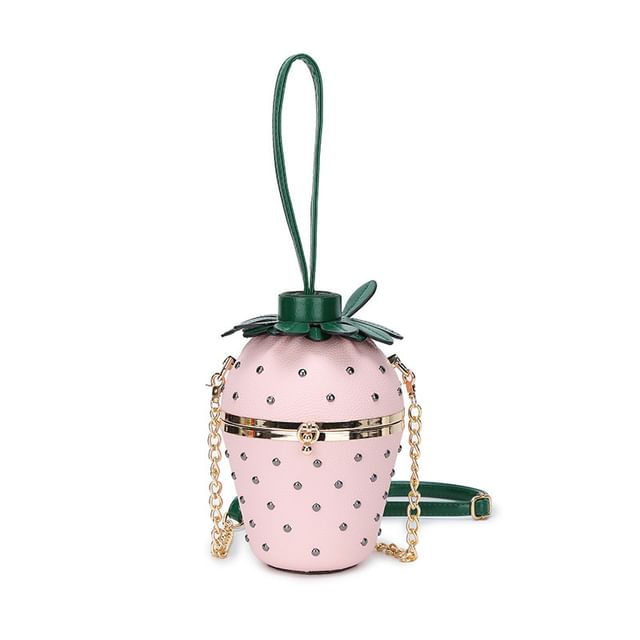 Strawberry Bag Strap Bucket Chain