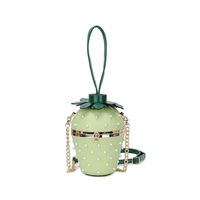 Strawberry Bag Strap Bucket Chain