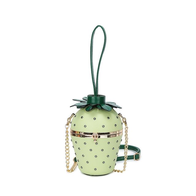 Strawberry Bag Strap Bucket Chain