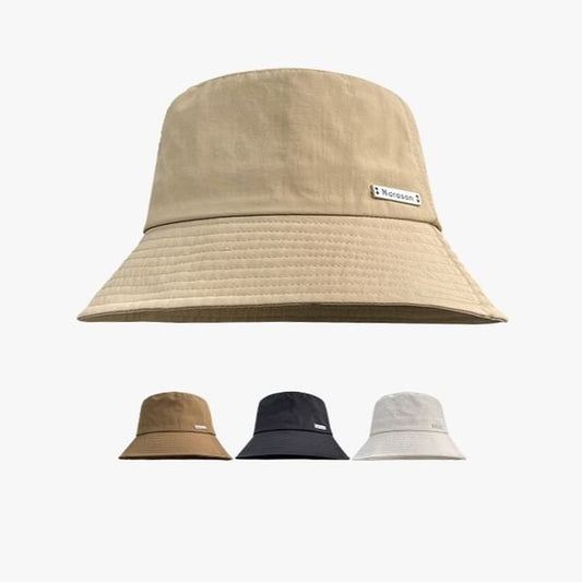 Metal Bucket Plate Hat